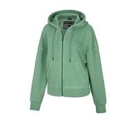 PITBULL - Sweatshirt Damen Oversize Manzanita II, Sweatshirt mit Reißverschluss, Bequemes Hoodie mit Zip, Kapuzenpullover mit Reißverschluss, Zipper Jacke, Kapuzenjacke, Sweatjacke