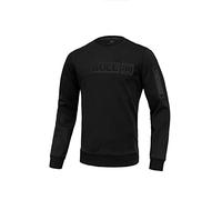 PITBULL - Sweatshirt Herren Beyer Crewneck, Longsleeve aus Baumwolle und Polyester, Pullover mit Rundhalsausschnitt, Hochwertig und Bequem, Sportlicher Stil - S