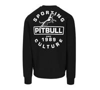 PITBULL - Sweatshirt Herren Crewneck Physical Culture, Pullover Herren Sportliche, Sweatshirts mit Aufdruck, Männer Pulli Sport, Longsleeve Sweat Shirt Crewneck, Männer Blouse