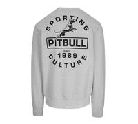 Hoodie Sweatshirt Herren Pitbull Physical Culture Crewneck Sweatshirt grey/melange