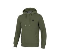 PITBULL - Sweatshirt Herren mit Kapuze SMALL Logo, Hoodie Herren mit Logo, Kapuzen Pullover, Kapuzenpulli Männer, Bequemes Kapuzenjacke, Kapuzenpullover