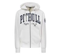 Herren Kapuzenjacke Pitbull Norton Hooded Zip off white
