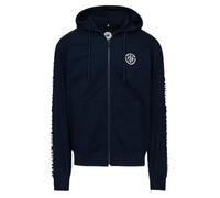 PITBULL - Sweatshirt Herren mit Kapuze und Reißverschluss TAPE PARKER, Hoodie mit Zip Sportlicher Style, Zipper Jacke, Herren Kapuzenpullover, Kapuzenjacke, Sweatjacke Atmungsaktives Material