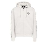 PITBULL - Sweatshirt Herren mit Kapuze und Reißverschluss Tape Parker, Hoodie mit Zip Sportlicher Style, Zipper Jacke, Herren Kapuzenpullover, Kapuzenjacke, Sweatjacke Atmungsaktives Material
