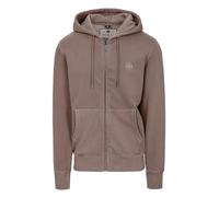 Hoodie Sweatshirt Herren Pitbull Lancaster 2 Hooded Zip Sweatshirt washed burgundy