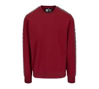 Hoodie Sweatshirt Herren Pitbull Tape Nugget Crewneck Sweatshirt burgundy