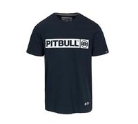 PITBULL T-Shirt Herren Hilltop, Kurzarm mit großem Schriftzug, Regular Fit | Baumwollshirt aus 100% Baumwolle und 170 g/m², Rundhals mit Innenband, passt zu Jeans, Shorts, Hoodie und offener Jacke