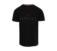 PITBULL - T-Shirts für Herren Slim Fit USA Cal, T-Shirt aus Baumwolle, Herren T-Shirt mit Aufdruck, Sommer T-Shirts für Männer, Sport Shirt
