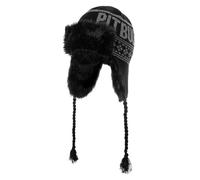 PITBULL Unisex Trappermütze Mission Bay - Wintermütze mit Ohrenklappen, Fleecefutter & Kunstfell, Norweger-Muster, sehr warm