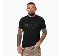 PITBULL - T-Shirts für Herren Slim Fit USA Cal, T-Shirt aus Baumwolle, Herren T-Shirt mit Aufdruck, Sommer T-Shirts für Männer, Sport Shirt
