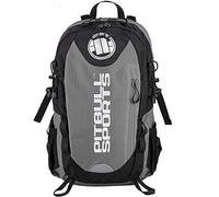 Pit Bull West Coast Outdoor Rucksack PB Sports Grau - Backpack für Wandern, Biken und Sport mit Regenponcho