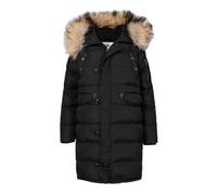PITBULL - Winterjacke Damen QUEENSTON, Daunenmantel Damen, Steppjacke mit Kapuze, Damen-Jacken mit Kunstfell, Daunenjacke Winddicht, Jacke Wasserabweisend