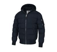 PITBULL - Winterjacke Herren mit Steppung Gopher, Jacke Herren mit Kapuze, Männer Steppjacke, Bequeme Windjacke, Windbreaker mit Reißverschluss, Jacke Winter, 3XL
