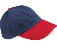 Pitching-Cap, gebürstete Baumwolle_french navy/classic red one size