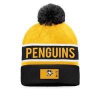 Pittsburgh Penguins NHL Fanatics Authentic Pro Game & Train Mütze Gelb Gelb