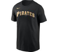 Pittsburgh Pirates MLB Nike Wordmark T-Shirt Schwarz S Schwarz