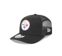 Pittsburgh Steelers New Era 2025 NFL Team Collection 9SEVENTY Stretch Snap Trucker Cap Schwarz - ONE SIZE