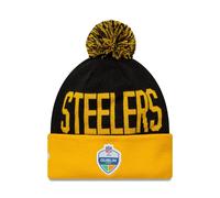Pittsburgh Steelers New Era NFL Dublin Game 2025 Cuff Knit Beanie Schwarz - ONE SIZE