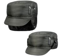 Piumino Armycap mit Ohrenklappen by Lipodo oliv XL (60-61 cm)