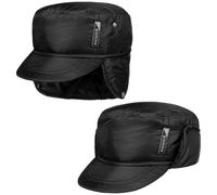 Piumino Armycap mit Ohrenklappen by Lipodo schwarz M (56-57 cm)
