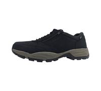 Pius Gabor Herren Sneaker low,Halbschuhe,zertifiziertes Leder,Wechselfußbett,schnürschuhe,straßenschuhe,Strassenschuhe,black,44.5 EU / 10 UK