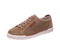 Pius Gabor Herren Sneaker Low,Halbschuhe,recyceltes Futter,zertifiziertes Leder,Wechselfußbett,schnürschuhe,Sportschuhe,lt.Brown,44.5 EU / 10 UK