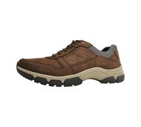 Pius Gabor Herren Sneaker Low – Schnürhalbschuh mit Wechselfußbett – Espresso – 42 EU / 8 UK