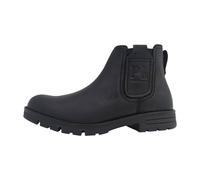 Pius Gabor Herren Boots,Stiefeletten,recyceltes Futter,Latex Wechselfußbett,Super Flex Sohle,uebergangsstiefel,flach,Bootee,Black,44 EU / 9.5 UK