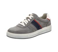 Pius Gabor Herren Sneaker Low – recyceltes Futter, zert. Leder, Wechselfußbett – ash/fjord 45 EU