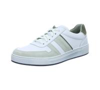 Pius Gabor Herren Sneaker 1040.17.01 – weiß/Off-White/Salvia, zertifiziertes Leder, Gr. 45