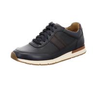 Pius Gabor Herren Sneaker Low,Halbschuhe,zertifiziertes Leder,Wechselfußbett,Superflex Sohle,Kork-Zwischensohle,Denim/Mocca/Cognac,40.5 EU / 7 UK