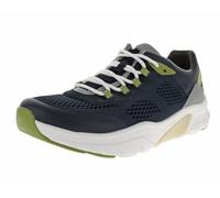 Keilsneaker GABOR ROLLINGSOFT, Herren, Gr. 9 (43), blau (dunkelblau), Textil, Mesh, Synthetik, sportlich, Schuhe, Freizeitschuh, Halbschuh, Schnürschuh mit Kontrastbesätzen, Weite G (41283156-9) dunke