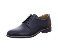 Pius Gabor Herren Businessschuhe,Schnürschuhe,zertifiziertes Leder,Wechselfußbett,Schnuerung,lace-up Shoes,Office,Denim/Cognac,44 EU / 9.5 UK
