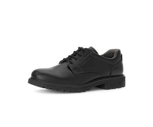Pius Gabor Herren Businessschuhe,Schnürschuhe,recyceltes Futter,Wechselfußbett,elegant,Schnuerschuhe,Schnuerer,Schnuerung,Black,45 EU / 10.5 UK