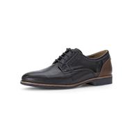 Pius Gabor Herren Businessschuhe,Schnürschuhe,zertifiziertes Leder,Wechselfußbett,Schnuerung,lace-up Shoes,Office,Denim/Cognac,45 EU / 10.5 UK