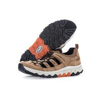 Pius Gabor - Herren Flat Sandale braunRollingsoft cord/black - Gr. - UK 8