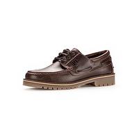 Pius Gabor Herren Mokassins,Slip On,Lederfutter,zertifiziertes Leder,Wechselfußbett,Slip-ons,Halbschuhe,Schlupfschuhe,Mahagony,42.5 EU / 8.5 UK