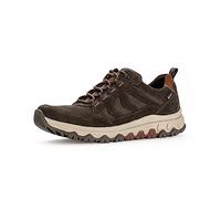 Pius Gabor Herren Sneaker Low,Halbschuhe,Gore-TEX,zertifiziertes Leder,Wechselfußbett,straßenschuhe,Strassenschuhe,Coffee,47 EU / 12 UK