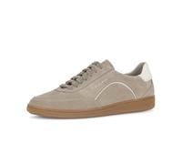 Pius Gabor Herren Sneaker Low,Halbschuhe,recyceltes Futter,Wechselfußbett,Freizeitschuhe,Laufschuhe,schnürschuhe,beige/Off-White,46 EU / 11 UK