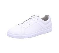 Pius Gabor Herren Sneaker Low,Halbschuhe,recyceltes Futter,Wechselfußbett,Laufschuhe,schnürschuhe,schnürer,straßenschuhe,White,44.5 EU / 10 UK