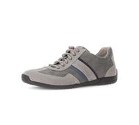 Pius Gabor Herren-Sneaker – Low, recyceltes Futter, Wechselfußbett – Grau Gr. 42 EU / 8 UK