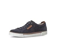 Pius Gabor Herren Sneaker Low,Halbschuhe,recyceltes Futter,zertifiziertes Leder,Wechselfußbett,Freizeitschuhe,Turnschuhe,Denim,46 EU / 11 UK