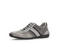 Pius Gabor Herren Sneaker Low,Halbschuhe,recyceltes Futter,zertifiziertes Leder,Wechselfußbett,Midgrey/dk.Grey/Fjord,44 EU / 9.5 UK
