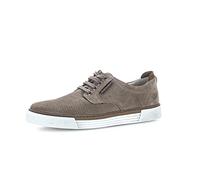Pius Gabor Herren Sneaker Low,Halbschuhe,recyceltes Futter,zertifiziertes Leder,Wechselfußbett,schnürschuhe,Sportschuhe,lt.Brown,44.5 EU / 10 UK