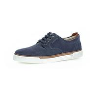 Pius Gabor Herren Sneaker Low,Halbschuhe,recyceltes Futter,zertifiziertes Leder,Wechselfußbett,straßenschuhe,Sportschuhe,Fjord,44.5 EU / 10 UK