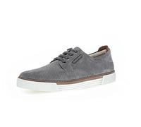 Pius Gabor Herren Sneaker Low,Halbschuhe,recyceltes Futter,zertifiziertes Leder,Wechselfußbett,straßenschuhe,Strassenschuhe,ash,42 EU / 8 UK