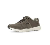 Pius Gabor Herren Sneaker Low,Halbschuhe,Wechselfußbett,zertifiziertes Leder,Business,Freizeit,straßenschuhe,Sportschuhe,Olive,43 EU / 9 UK
