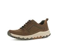 Pius Gabor Herren Sneaker Low,Halbschuhe,Wechselfußbett,zertifiziertes Leder,Freizeitschuhe,Turnschuhe,Laufschuhe,Espresso,42.5 EU / 8.5 UK