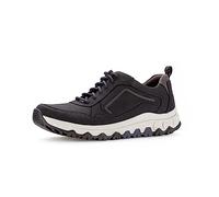 Pius Gabor Herren Sneaker Low,Halbschuhe,Wechselfußbett,zertifiziertes Leder,schnürschuhe,schnürer,straßenschuhe,Midnight,45 EU / 10.5 UK