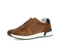 Pius Gabor Herren Sneaker Low,Halbschuhe,Wechselfußbett,zertifiziertes Leder,Strassenschuhe,Sportschuhe,Freizeitschuhe,Timber,42.5 EU / 8.5 UK